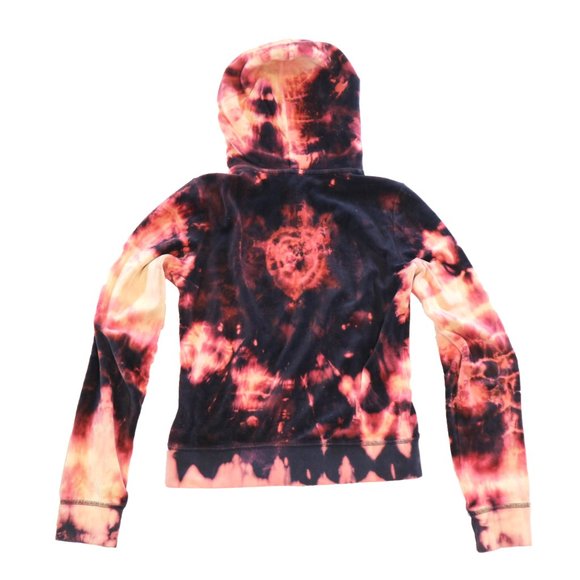 Reverse Dyed Dark Juicy Zip Sweater - Picture 5 of 7